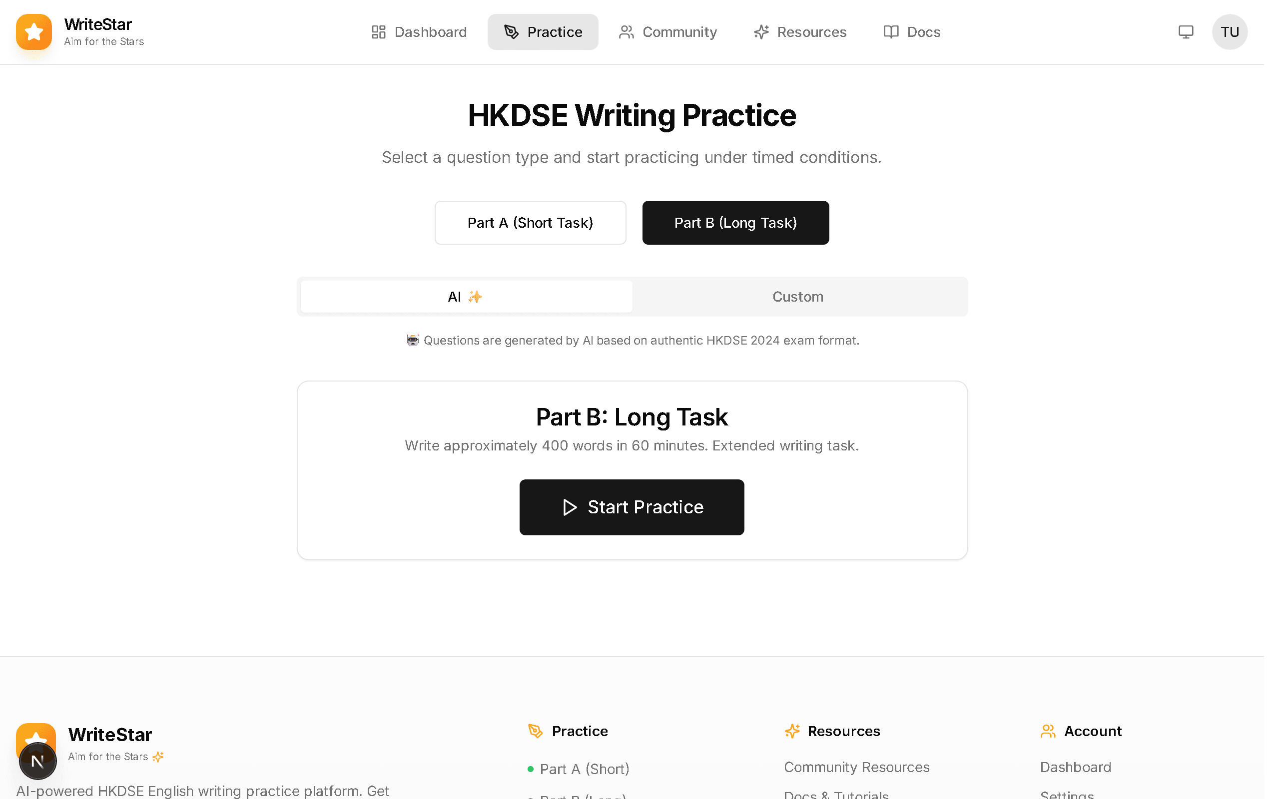 Part B — Long Essays